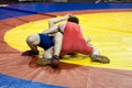 Competitions in Greco-Roman wrestling in Orenburg, Russia