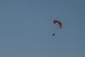 Competitions in paragliding in the Kaluga region of Russia.