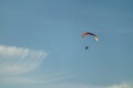 Competitions in paragliding in the Kaluga region of Russia.