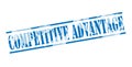 Competitive advantage blue stamp