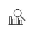Competitive Analysis line icon