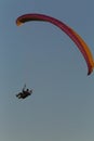 Competitive paragliding aerobatic
