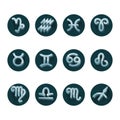 Compilation of horoscope. Vector illustration decorative design Royalty Free Stock Photo