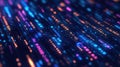 compile merging binary code Royalty Free Stock Photo