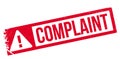 Complaint rubber stamp