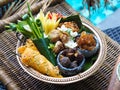 Complementary food of Kao Chae, Royal thai cuisine food