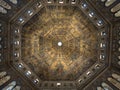 Complete Ceiling Mosaic in Baptistery in Florence