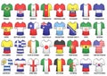 Complete 2014 Fifa World Cup Shirts