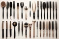 Complete Hairbrush Collection for Every Style Royalty Free Stock Photo