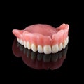 Complete maxillary denture