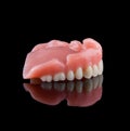 Complete maxillary denture Royalty Free Stock Photo