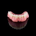 Complete maxillary denture