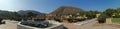 Complete Panorama view of Jaipur& x27;s beautiful Sisodiya Raani ka Baagh Garden.