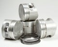 Complete set of pistons