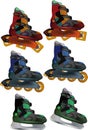 The complete set skates