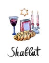 Complete Shabbat table