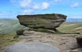 Noe Stool on Kinder Scout Royalty Free Stock Photo