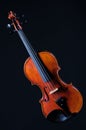 Complete Violin Viola On Black Royalty Free Stock Photo