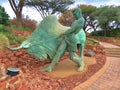 Curbed freedom statue, Voortrekker Monument, Pretoria, South Africa
