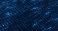 Digital technology network connection lines forming abstract futuristic grid pattern with glowing dots and data flow Royalty Free Stock Photo