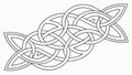 Complex Celtic Knot Design, Intricate Traditional Pattern, vector design Generative AI Royalty Free Stock Photo