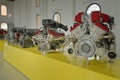 Modena, italy: powerful ferrari v12 engines