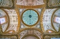 The complex dome of Our Lady of Anguish Chapel, Jerez, Spain