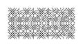 Complex Geometric Intersecting Lines Pattern, Abstract Background, vector design Generative AI Royalty Free Stock Photo