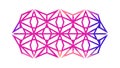 Complex Geometric Pattern Abstract Design Icon, vector design Generative AI Royalty Free Stock Photo