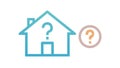 Complex Housing Issues Icon: Addressing Multiple Property Queries, vector design Generative AI Royalty Free Stock Photo