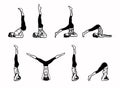 Complex of Inverted Yoga Postures