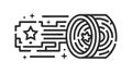 Complex Maze Labyrinth with Star Goals Vector, vector design Generative AI Royalty Free Stock Photo