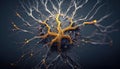 Complex mechanisms of electrical signal transmission in the brains sensory and motor systems, Generative AI