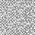 Complex minimalistic grey triangle pattern, vector illustration