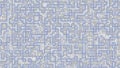 complex network of interconnected gray and blue squares