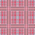 A complex seamless checkered pattern of stripes of dark and light pink color of various brightness and shades. White, gray, Royalty Free Stock Photo