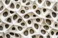 A complex tessellation pattern with intricate symmetry, precise angles, and a soft monochrome