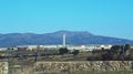 The Madrid V Penitentiary Center r Soto del Real prison in Spain next to the M-609 road.