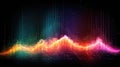 complexity big data wave pattern Royalty Free Stock Photo