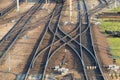 Complexity of railroad tracks on station