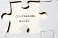 Compliance audit concept view