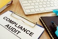 Compliance audit and documents.