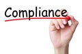 Compliance Royalty Free Stock Photo