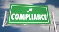 Compliance Follow Rules Road Freeway Sign Word