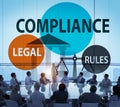 Compliance Legal Rule Compliancy Conformity Concept Royalty Free Stock Photo