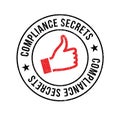 Compliance Secrets rubber stamp