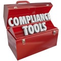 Compliance Tools Toolbox Skills Knowledge Following Rules Laws