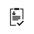 Compliance vector icon design template