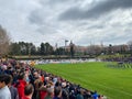 Complutense National Stadium(Estadio Nacional Complutense), rugby Spain - Romania, Madrid, Spain