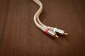 Component Inter Connect Audio Wire Cable with RCA Male Plug